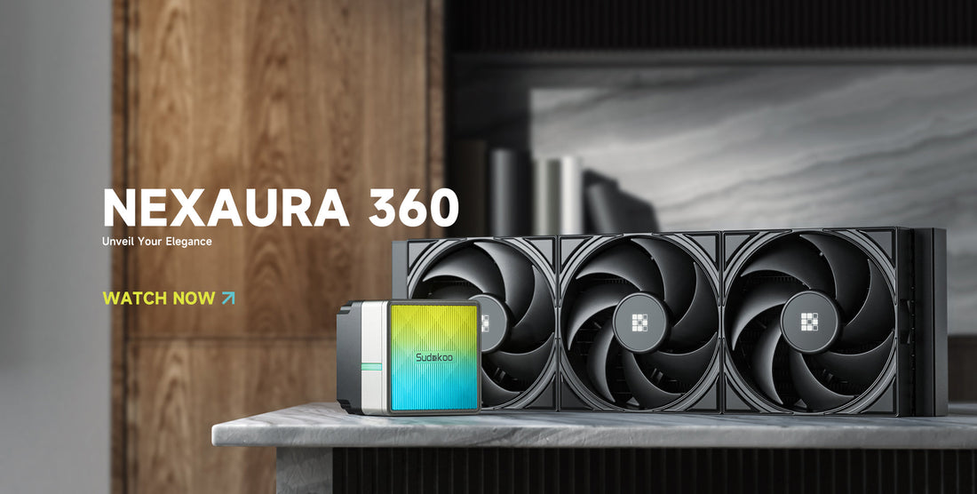 Sudokoo PROTEUS 360 LCD Liquid Cooler – Intelligent AIO with 3.4" Custom Display