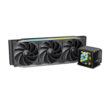 Sudokoo PROTEUS 360 LCD Liquid Cooler – Intelligent AIO with 3.4" Custom Display