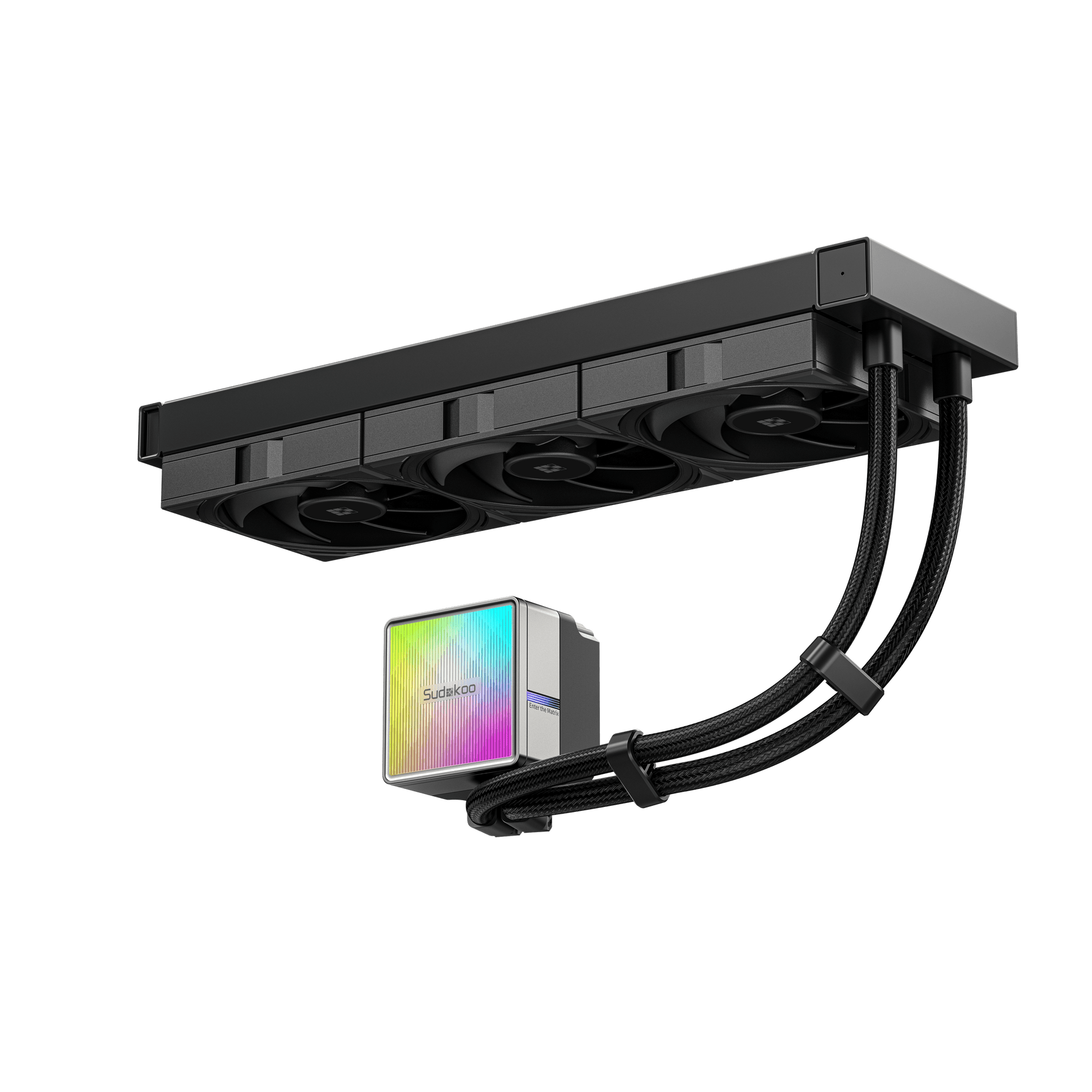 Sudokoo NEXAURA 360 Silent Liquid Cooler with Diamond Glow ARGB - HYG Inc