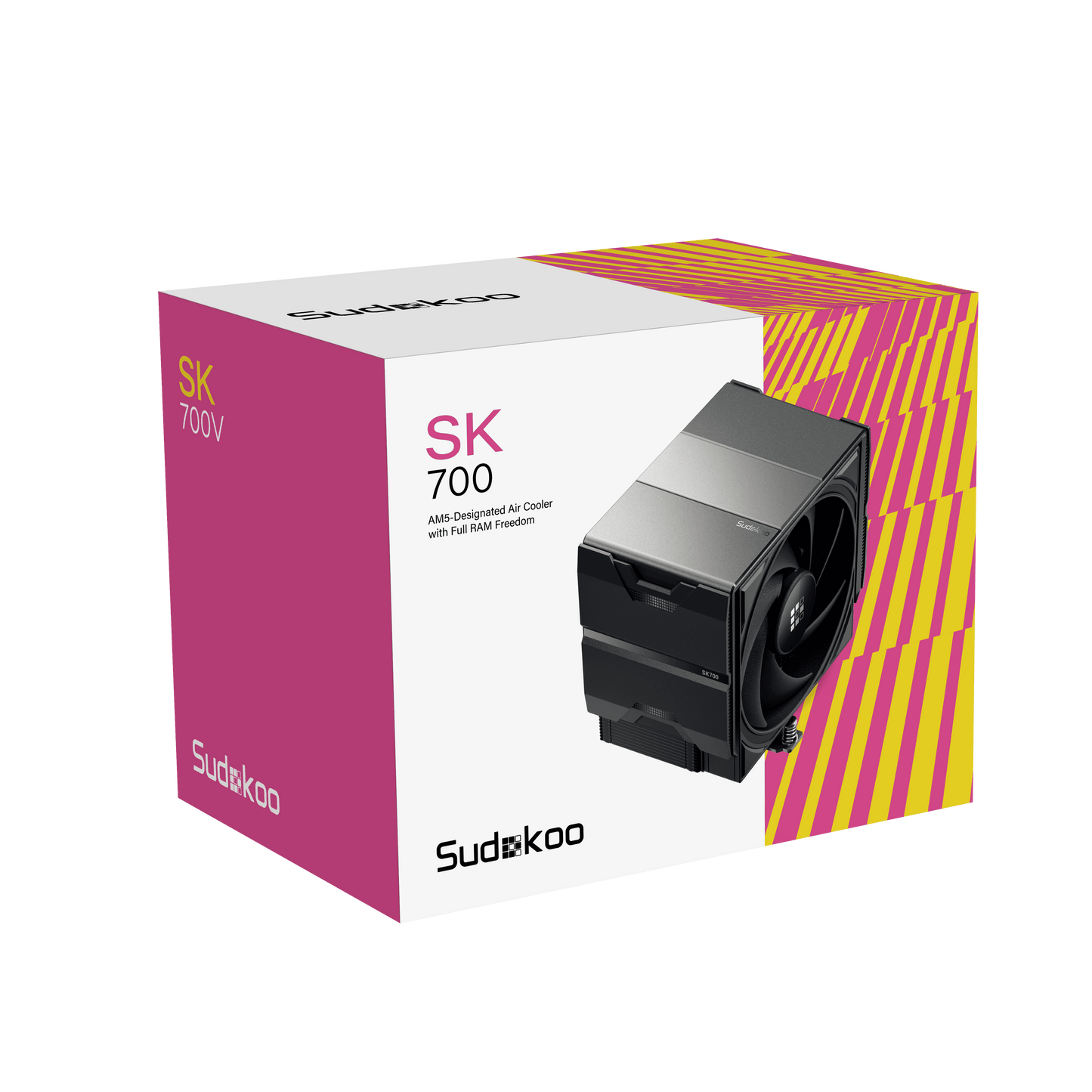 Sudokoo SK700 AM5 Air Cooler – Silent Performance with Full RAM Clearance - HYG Inc
